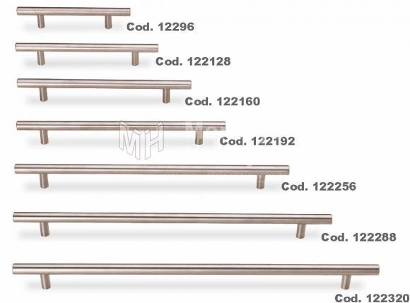 MANIJA BARRAL 12 MM INOX Marca 
