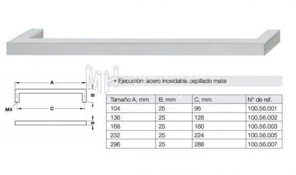 MANIJA HAFELE 100.56 Marca 