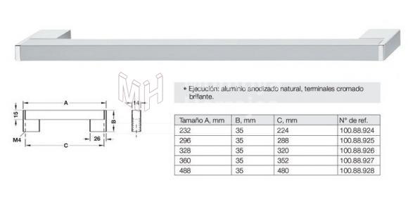 MANIJA HAFELE 100.88 Marca 