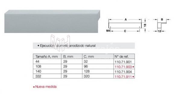 MANIJA HAFELE 110.71 Marca 