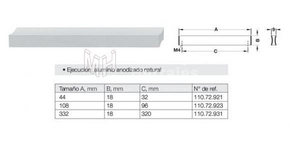 MANIJA HAFELE 110.72 Marca 