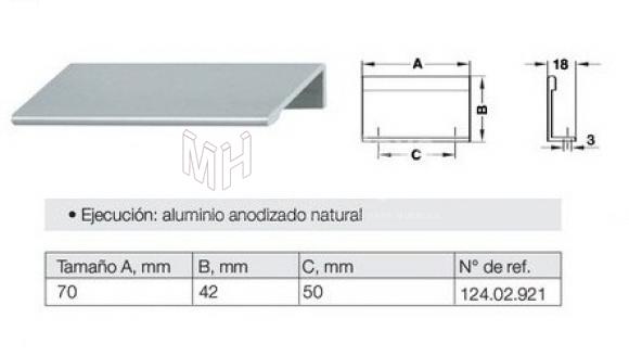 MANIJA HAFELE 124.02 Marca 