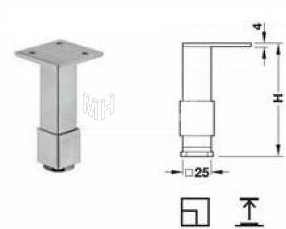 PATA 634.74.011 / 013 HAFELE Marca 