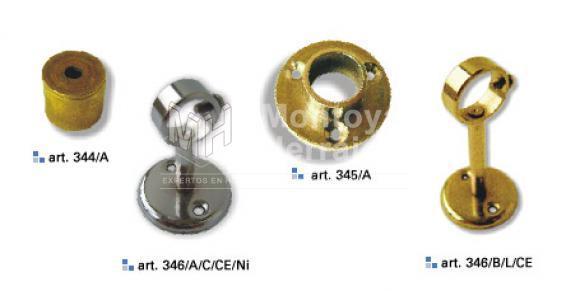 SOPORTES CENTRALES Y LATERALES PARA CAÑO REDONDO Marca 