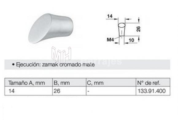 TRADOR HAFELE 91.400 Marca 